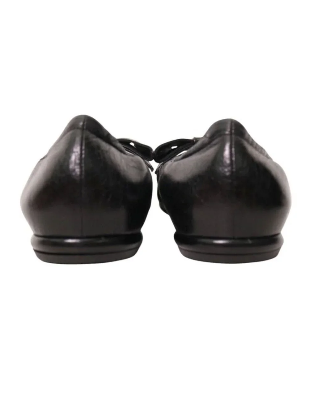 Prada Pointed Toe Ribbon Ballet Shoes - Picture 7 of 11